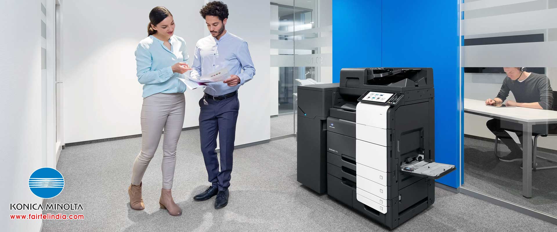 Konika Minolta Black & White Photocopiers Color Photocopiers and Multifunction Printers (MFPs) dealers distributors in Ludhiana Punjab
