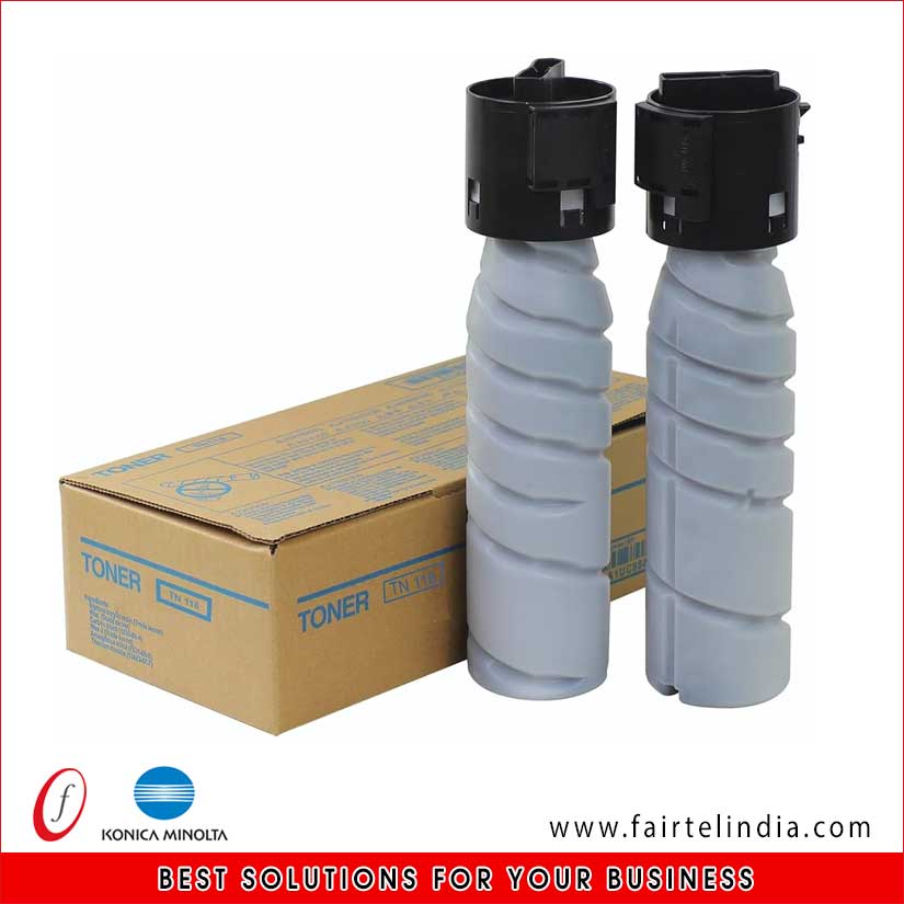 TN 118 BW Toner Cartridge Konica Minolta Genuine Spares & Service Centre in Ludhiana Punjab Fair Telcom company Ludhiana