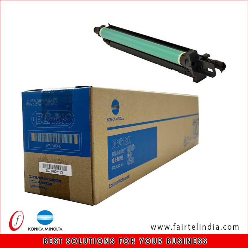DR-618 Drum Unit Konica Minolta Genuine Spares & Service Centre in Ludhiana Punjab Fair Telcom company Ludhiana