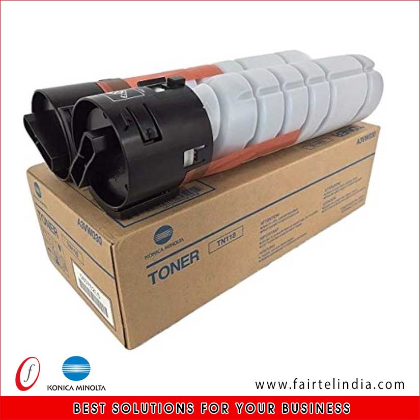 TN 116 BW Toner Cartridge Konica Minolta Genuine Spares & Service Centre in Ludhiana Punjab Fair Telcom company Ludhiana