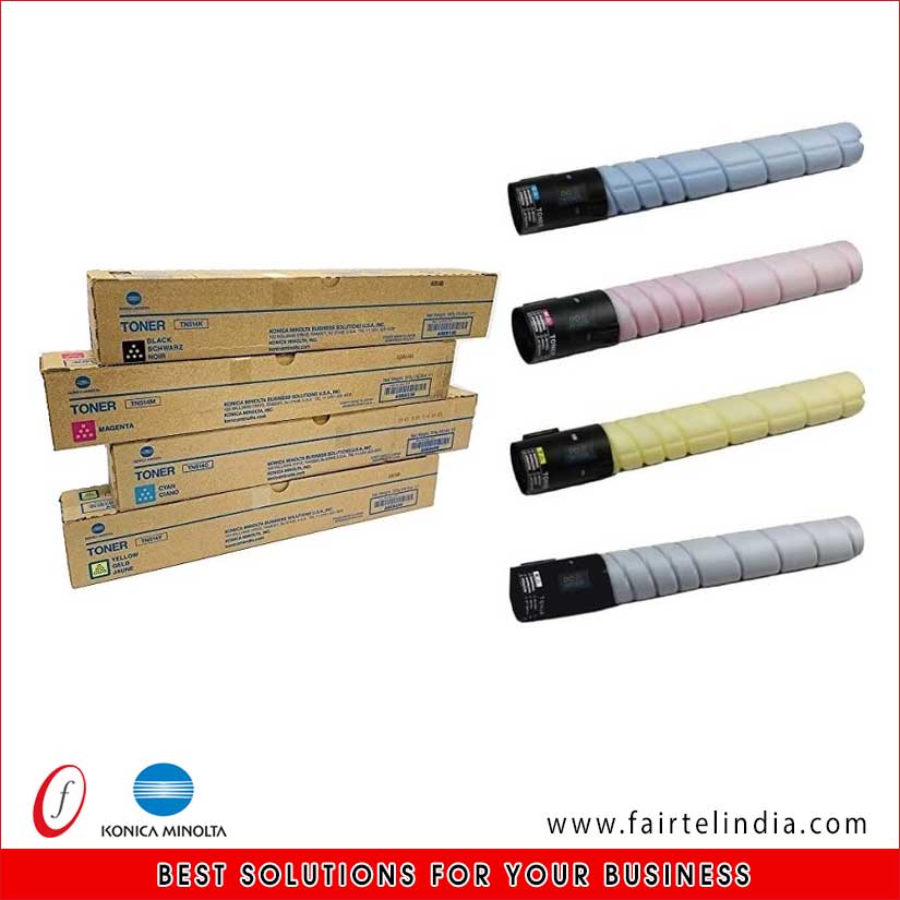 TN-514 Color Toner Cartridge (Set 4 Konika Minolta Genuine Spares & Service Centre in Ludhiana Punjab Fair Telcom company Ludhiana