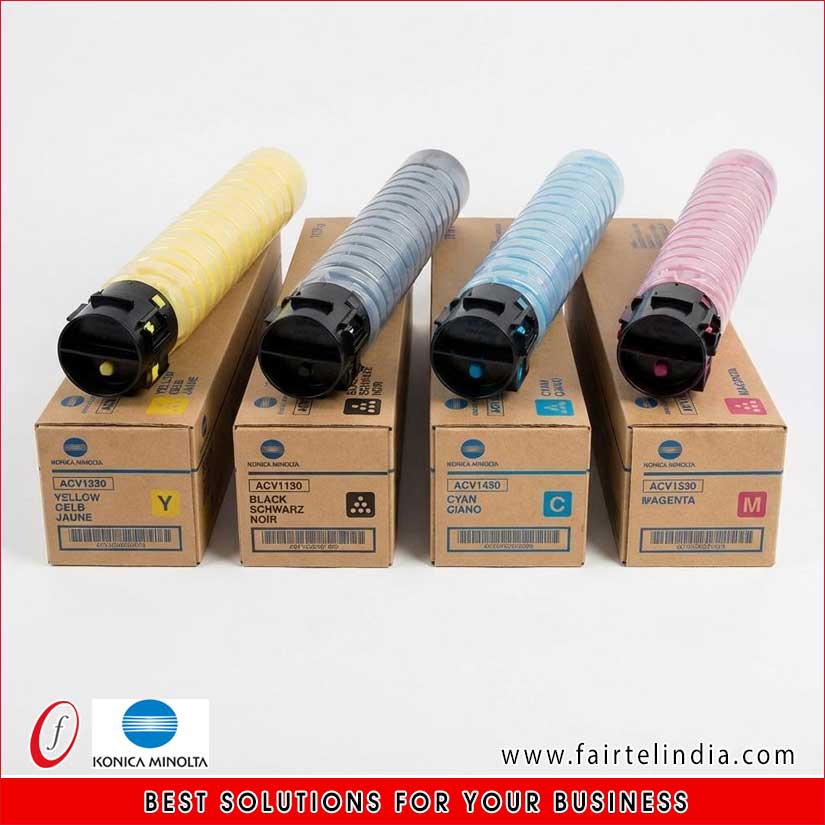 TN-626 Color Toner Cartridge (Set 4) Konika Minolta Genuine Spares & Service Centre in Ludhiana Punjab Fair Telcom company Ludhiana